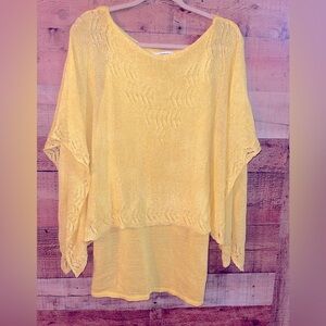 Nygard poncho style layered sweater